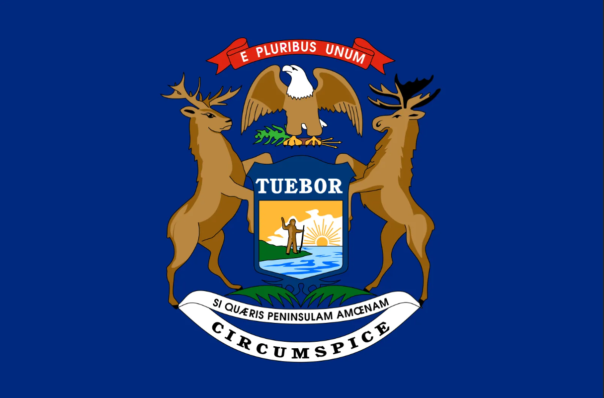 State Flag of Michigan
